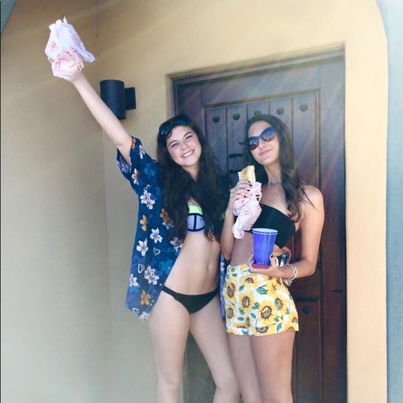 American Apparel sunflower shorts - Picture 7 of 7